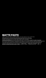MATTE PASTE